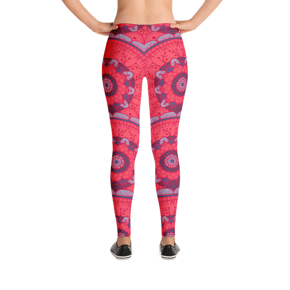 Leggings - New Pink Mandala
