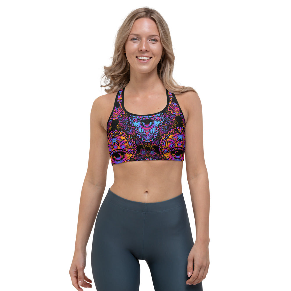 Sports bra - Hamsa Eye