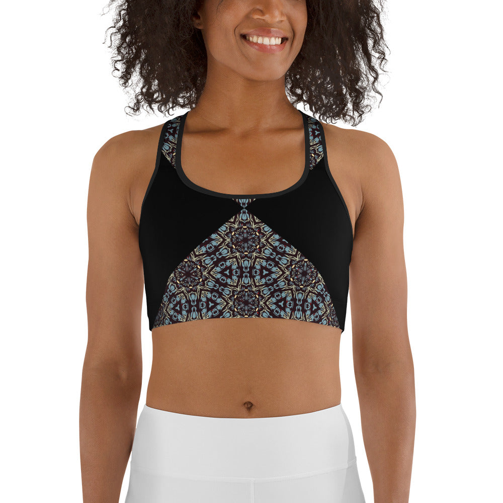 Sports Bra - Black Diamond